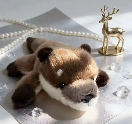 Very precious, soft and fragrant, sea otter magnetic refrigerator sticker, plush doll, toy table companion doll, cute and fun, ideal for gifting, magnetic plush doll, switch decoration, home cute wall-mounted style Very precious, soft and fragrant, sea otter magnetic refrigerator sticker, plush doll, toy table companion doll, cute and fun, ideal for gifting, magnetic plush doll, switch decoration, home cute wall-mounted style